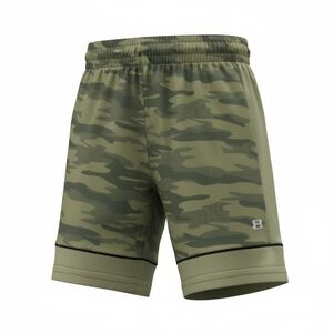 Layer 8 Camo Print Boys Athletic Shorts Size 6 EUC